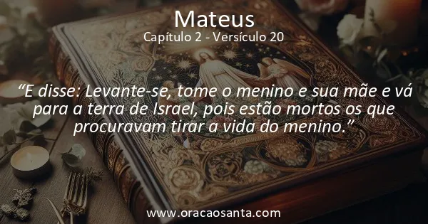 Mateus 2:20