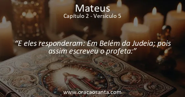 Mateus 2:5