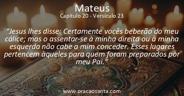 Mateus 20:23