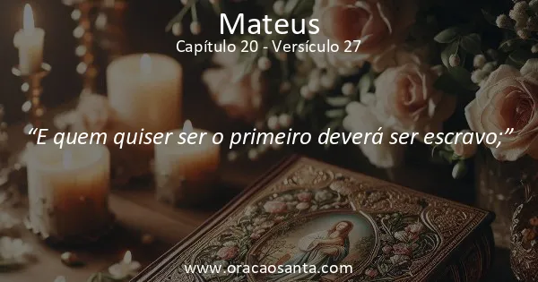 Mateus 20:27