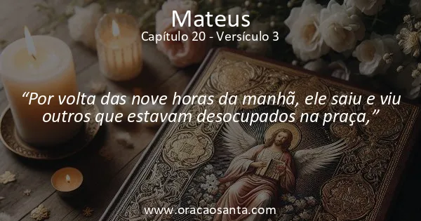 Mateus 20:3