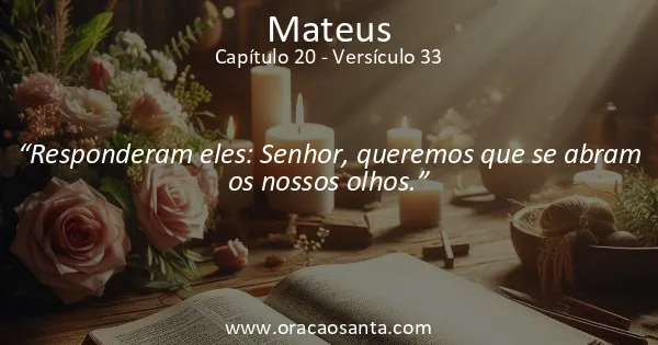 Mateus 20:33