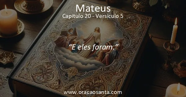Mateus 20:5