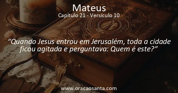 Mateus 21:10