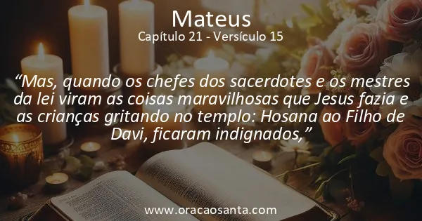 Mateus 21:15