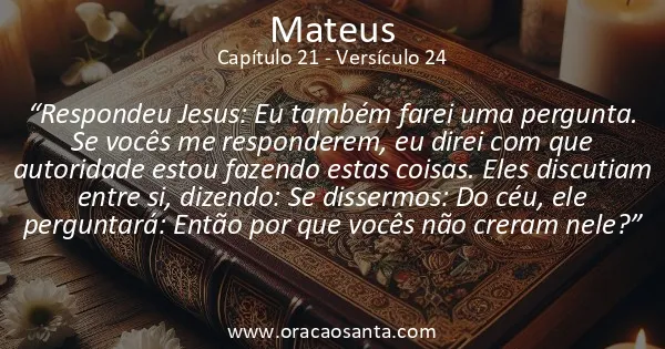 Mateus 21:24