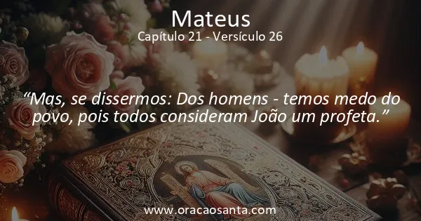 Mateus 21:26