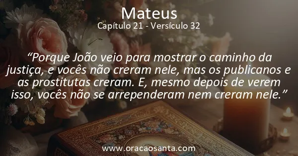 Mateus 21:32