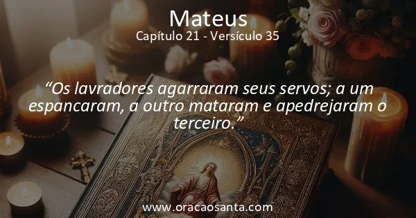 Mateus 21:35