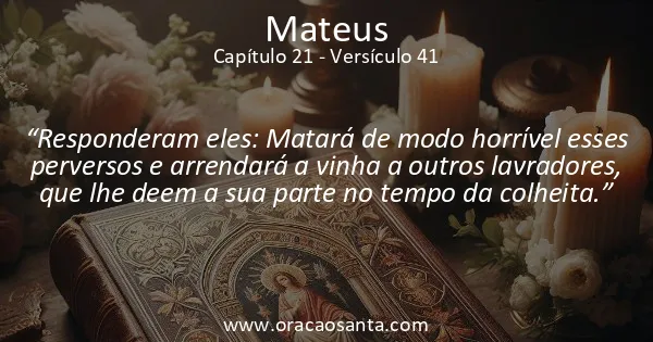 Mateus 21:41