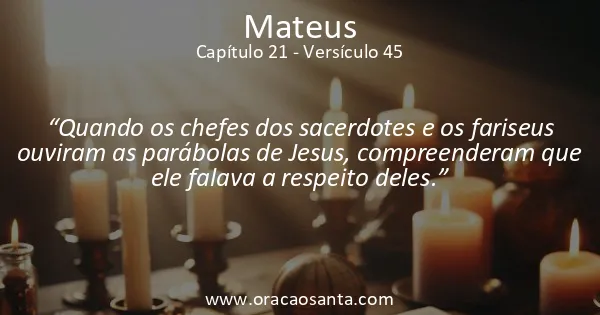 Mateus 21:45