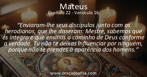 Mateus 22:16