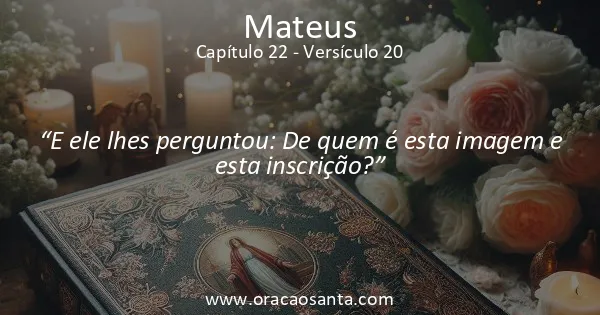 Mateus 22:20
