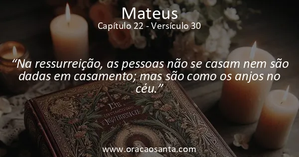 Mateus 22:30