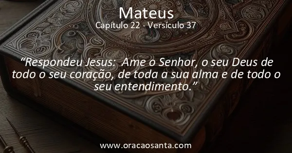 Mateus 22:37