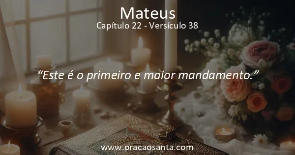 Mateus 22:38