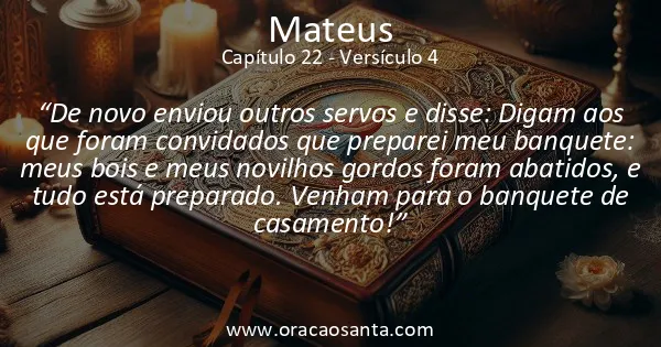Mateus 22:4