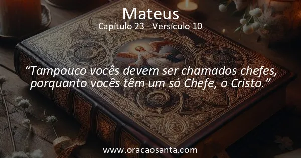 Mateus 23:10