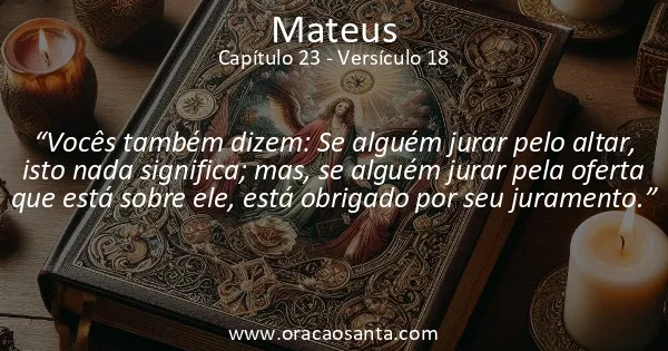 Mateus 23:18