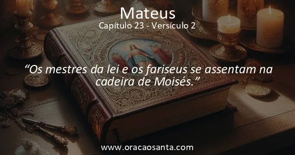 Mateus 23:2