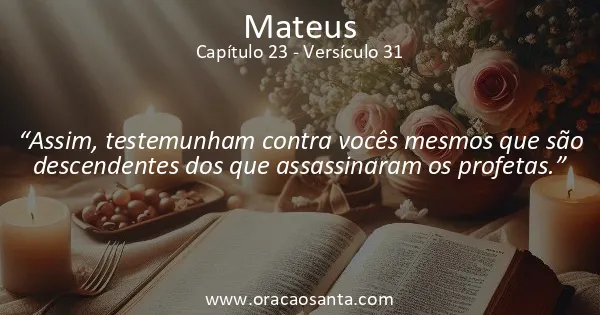 Mateus 23:31