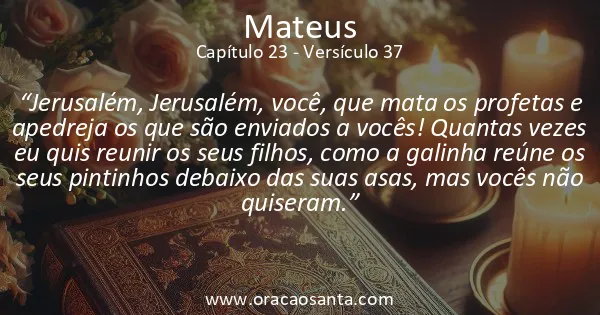Mateus 23:37