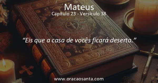 Mateus 23:38