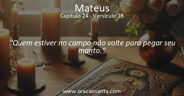 Mateus 24:18