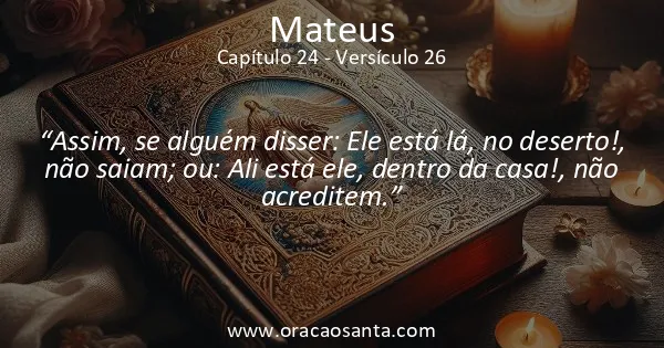 Mateus 24:26