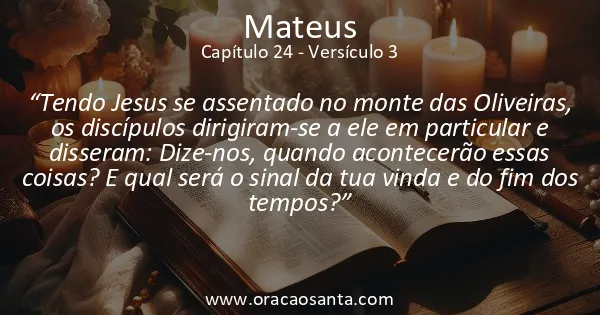 Mateus 24:3