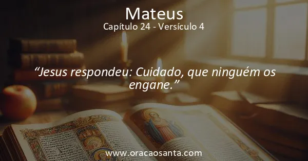 Mateus 24:4