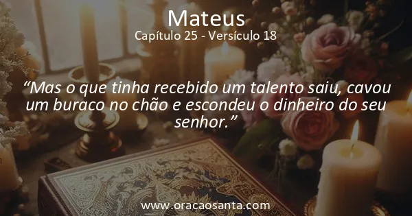Mateus 25:18