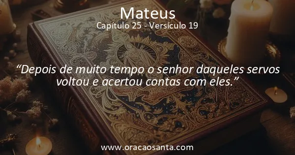 Mateus 25:19