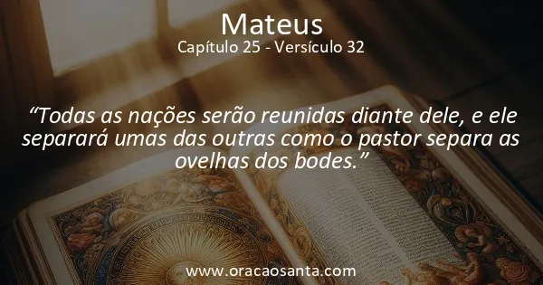 Mateus 25:32