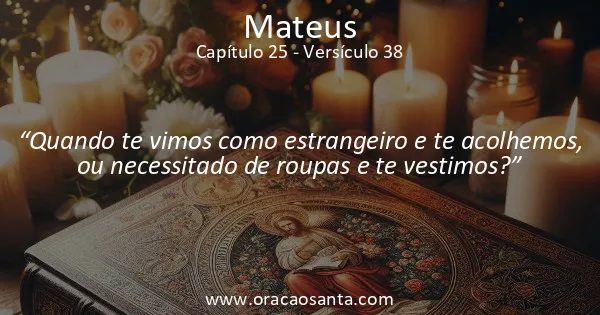 Mateus 25:38