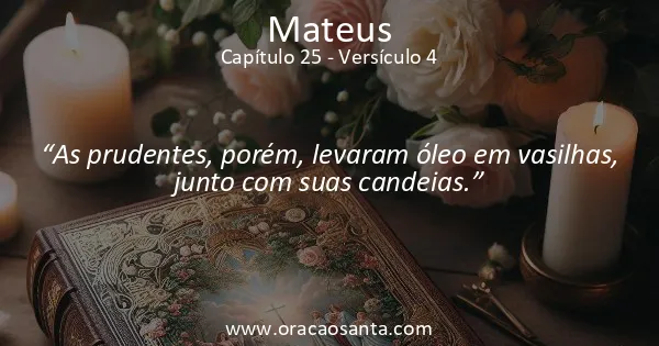 Mateus 25:4