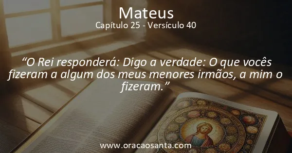 Mateus 25:40