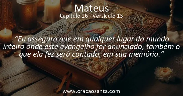 Mateus 26:13