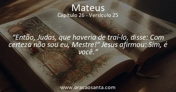 Mateus 26:25