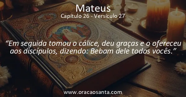 Mateus 26:27