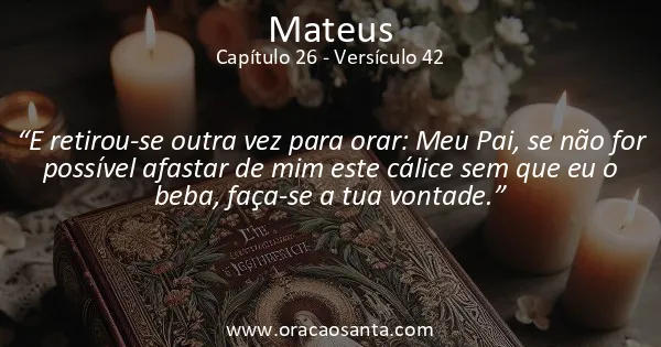 Mateus 26:42