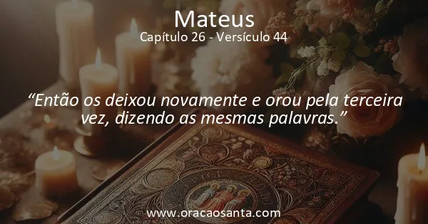 Mateus 26:44