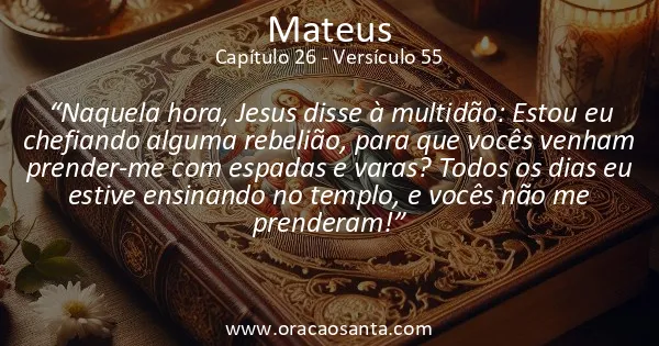 Mateus 26:55