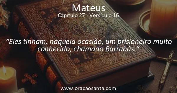 Mateus 27:16