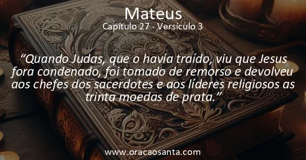 Mateus 27:3
