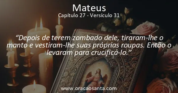 Mateus 27:31