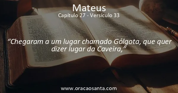 Mateus 27:33