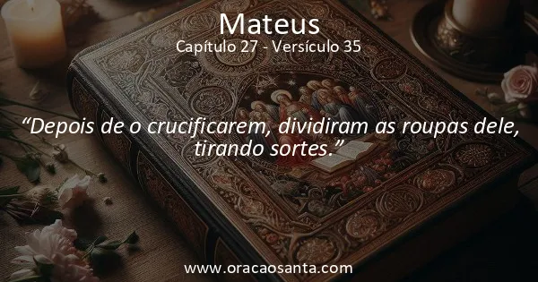 Mateus 27:35