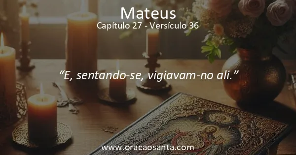 Mateus 27:36