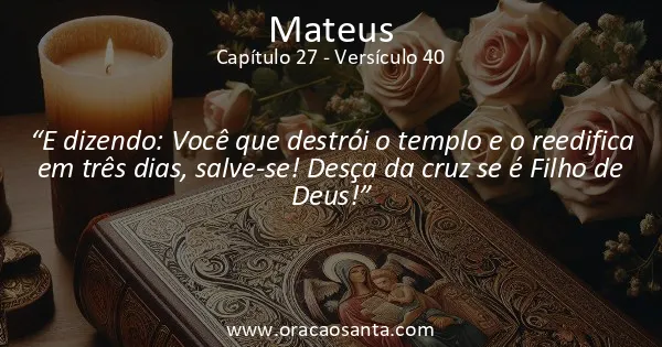 Mateus 27:40